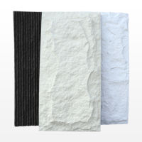 Longue date nouvelle arrivée pilier panneau pierre colonne enveloppes décoratif artificiel 3d pu faux pu roche placage pierre panneaux muraux