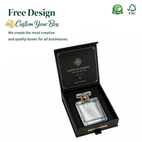 Caja de Embalaje de Cartón Impermeable para Set de Perfumes con Esponja, Botella Roll-on de 3ml, Logotipo Personalizado, Etiqueta Privada, Venta al Por Mayor