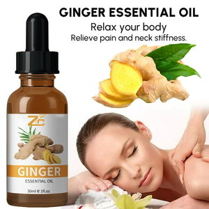 Aceite Esencial <span class=keywords><strong>de</strong></span> Jengibre 100% Puro y Natural, Destilado al Vapor, para Tratamiento del Cuero Cabelludo, Masajes, Cuidado <span class=keywords><strong>de</strong></span> la Piel, Grado Cosmético, Venta al Por Mayor - Product Image 3