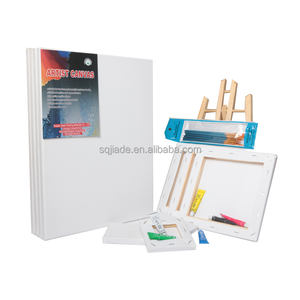 Cadre de tableau en coton blanc extensible, pour <span class=keywords><strong>peinture</strong></span> à <span class=keywords><strong>dessin</strong></span>, bricolage, usine chinoise, toile, fournitures de <span class=keywords><strong>peinture</strong></span>, m - Product Image 4