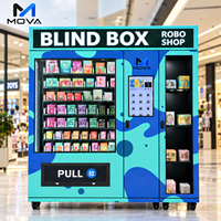 Distributeur automatique intelligent de boîtes mystères Mova – Station de vente au détail de jouets et cadeaux robotisés – Fournisseur