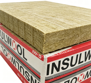Panneau d'<span class=keywords><strong>isolation</strong></span> en <span class=keywords><strong>laine</strong></span> minérale ignifuge INSULWOOL pour cheminées, plaque thermique en <span class=keywords><strong>laine</strong></span> minérale, construction en plastique, basalte - Product Image 2