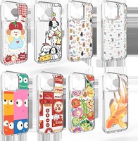 Coque antichoc magnétique transparente 2-en-1 en TPU+PC pressée à chaud avec plaque arrière amovible, protection intégrale DIY pour iPhone 14 Plus et 13 Pro