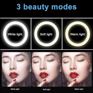 Ringlights caméra Flash Selfie Stick éclairage photographique Vlogging Kit 6 pouces Studio Led support de téléphone vidéo trépied anneau lumineux - Product Image 3