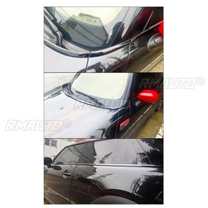 สำหรับ BMW MINI F56 R56 3 ประตู ปี 2007-2013 2014-2023 ชุดแต่งขอบกระจกสแตนเลส แถบตกแต่งกระจก ชุดแต่งตัวถังรถยนต์ อุปกรณ์ตกแต่งรถยนต์ - Product Image 4