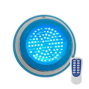 LED açık dekorasyon havuz ışığı s RGB değişim renk paslanmaz çelik PC malzeme uzaktan kumanda ile Led havuz ışığı toptan