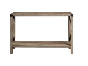 Console en bois massif antique de qualité supérieure, étroite, pour salon, chambre, salle à manger et appartement, au design intemporel et traditionnel - Product Image 4