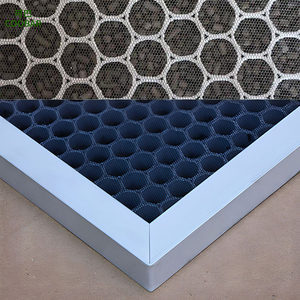 Filtre en nid d'abeille à charbon actif pour purificateur d'air, systèmes d'évacuation, salle blanche, filtre à charbon pour CVC, filtre à air en charbon de bois en nid d'abeille - Product Image 4