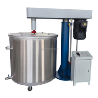 DZJX Machine de fabrication de pâte à vaisselle 5Hp 2.2Kw mélangeur d'encre 3000 tr/min capacité de cisaillement à grande vitesse disperseur de tête d'émulsifiant par lots