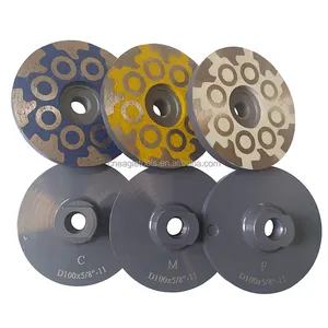 Premium Quality 4 Inch Resin Filled Diamond Cup Wheel Diamond Grinding Wheel For Granite and Marble