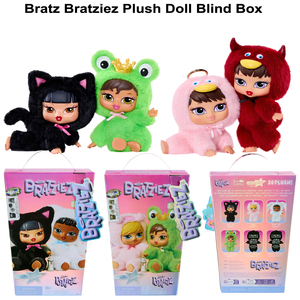 Auténtico MGA Bratz Bratziezz Iconz Seriez Llavero de Peluche Colgante Caja Sorpresa Misteriosa Ciega Muñeco Coleccionable de Peluche Juguete - Product Image 1