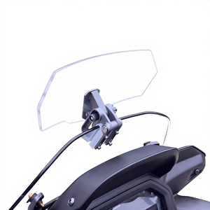 Parabrisas pequeño de alto rendimiento mejorado con mini pantalla ajustable, compatible con Yamaha XMAX300 2017-2026 - Product Image 5