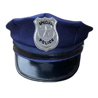Gorra Naval Clásica con Insignia de Ancla, Sombrero de Marinero para Adultos, Disfraz para Halloween, Carnaval, Actuaciones Escénicas, Cosplay