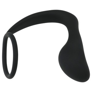 Plug anal en silicone unisexe avec anneau Stimulateur de jouets sexuels adapté aux débutants pour le <span class=keywords><strong>plaisir</strong></span> de massage de la prostate pour les couples - Product Image 3
