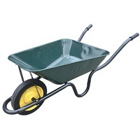 Carretilla de Metal WB3800 de Alta Resistencia con Capacidad de Carga de 120 kg para Uso en Construcción, Personalizable OEM
