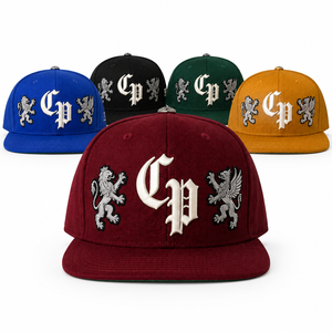 Casquette Snapback OEM pour fabricants, haute qualité, logo 3D personnalisé brodé, style streetwear, casquette de baseball - Product Image 3
