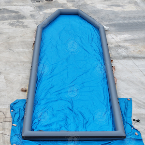 Plateforme flottante gonflable compacte haute capacité, idéale pour les voyages en bateau et les trajets en remorque - Product Image 6