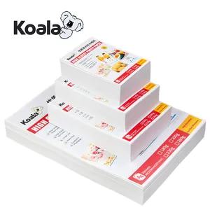 A4 Paper Photo Paper Koala Premium Waterproof A4 230g White High Glossy Inkjet Printing Photo Paper