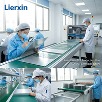 Lierxin LEX-AL-01 PCB en aluminium personnalisé MCPCB à noyau métallique pour LED, 1 à 4 couches, haute conductivité thermique 1,0-3,0W ENIG/HASL/OSP