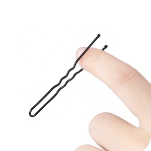 GENYA 180 Pack of U Shape <strong>Bun</strong> <strong>Hair</strong> <strong>Pins</strong> Shaped <strong>Pins</strong> With Box and Storage Bag - Product Image 5