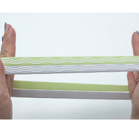 Nouveau bandeau de sport personnalisé en nylon, caoutchouc et polyester recyclé avec sangle élastique