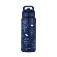 HAERS Bouteille de sport pour enfants personnalisée en acier inoxydable 304 316 Bouteille d'eau pour le sport pour enfants boisson thermique