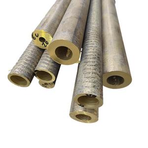 Fabricado c52100 Tubo de bronce fosforado Tubo de bronce de aluminio cusn8 Tubo de bronce cusn10 Tubo de bronce