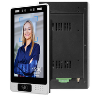 Intercomunicador de timbre de vídeo Wifi de 8 pulgadas, sistema de Control DE ACCESO RFID NFC, intercomunicador inalámbrico Android Linux para apartamento de Villa, 1/2 ", 2/2"