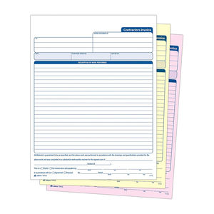 Blocco Commerciale Universale Personalizzato All'ingrosso in Carta Autocopiante Bianca per Vendite - Product Image 2