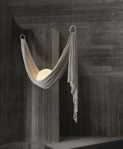 Lámpara Colgante <span class=keywords><strong>de</strong></span> Arte en Fibra <span class=keywords><strong>de</strong></span> Vidrio <span class=keywords><strong>de</strong></span> Diseño Personalizado, Escultura Decorativa con <span class=keywords><strong>Estatuas</strong></span> Talladas a Mano - Product Image 5
