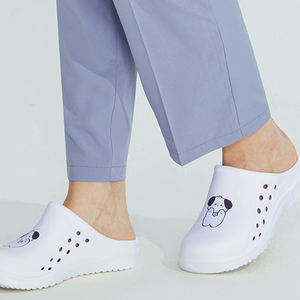 Chaussures de gommage Travail hospitalier Salons de beauté Chaussures de gommage flexibles Centre de soins médicaux Laboratoire <span class=keywords><strong>Pharmacie</strong></span> Sabots ultra-légers pour femmes - Product Image 2