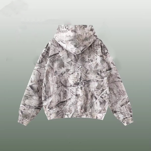 <span class=keywords><strong>Felpa</strong></span> con Cappuccio da <span class=keywords><strong>Uomo</strong></span> Personalizzata in Fabbrica, Stile <span class=keywords><strong>Streetwear</strong></span> con Maschera, Effetto Lavato, Ricami e Dettagli Consumati - Product Image 3