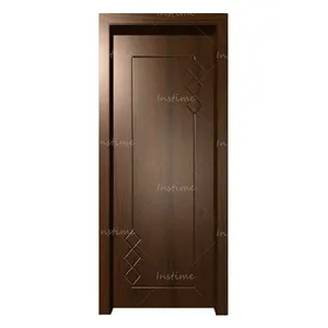 Instime China Supplier Wholesale Latest Design Sound Insulation Waterproof Wood Doors For House