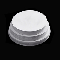 Papier de cuisson rond résistant aux hautes températures, papier huilé en silicone, papier absorbant pour friteuse à air, papier absorbant l'huile, papier pour barbecue