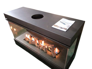 60 \ "<span class=keywords><strong>inserto</strong></span> di Design industriale <span class=keywords><strong>per</strong></span> camino in acciaio a tre lati <span class=keywords><strong>per</strong></span> riscaldamento a Gas naturale e liquefatto <span class=keywords><strong>per</strong></span> interni esterni in hotel - Product Image 5