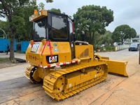 Bouteur sur chenilles hydrostatique d'occasion Cat D5K, faible nombre d'heures, pour nivellement précis, vente de machines