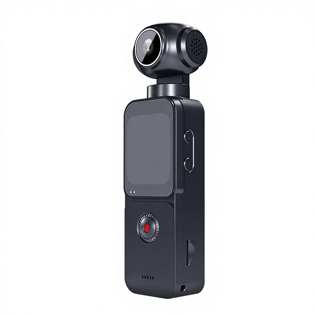 X3 5K HD Face-Tracking Action Camera Touchscreen Lens 270 Electric Rotation Portable Pocket