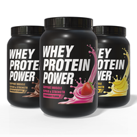Poudre de protéines de lactosérum OEM, livraison gratuite, 5 lb, pour les amateurs de fitness avec soutien musculaire
