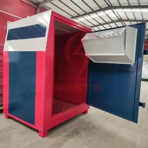 Factory Price Used Clothes Recycling Bins For Textile Recycling Metal Recycling Bins