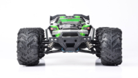 Camion RC tout-terrain 4x4 haute vitesse 1/16 à l'échelle réelle 2.4G avec moteur à balais en carbone, télécommande, câble USB et 4 canaux, fonction Suivez-moi