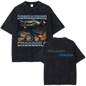 Italienische Brainrot Lustige <span class=keywords><strong>Meme</strong></span> T-Shirts Brr Brr Patapim Tralale - Product Image 3
