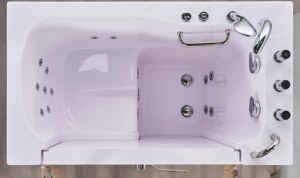 <span class=keywords><strong>Vasca</strong></span> <span class=keywords><strong>da</strong></span> <span class=keywords><strong>Bagno</strong></span> HG per Anziani con Sportello Laterale, Walk-in, per Casa, Bolle Profonde, Seduta, in Acrilico, con Idromassaggio - Product Image 3