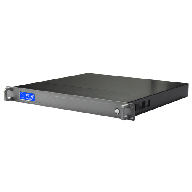 Wholesale Stock 1U 19 Inch Rackmount Server Case Industrial Control Chassis with FLEX PSU Factory Price