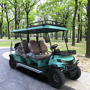 Điện Mini Golf giỏ hàng 2-6seater có thể chọn thích hợp cho cả hai đường phố trang trại và sân golf điện <span class=keywords><strong>gilf</strong></span> xe - Product Image 4