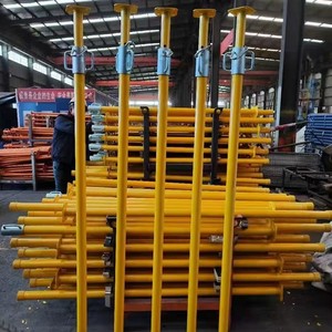 Poteau de soutien en acier pour la construction de centres de conférence et de complexes sportifs, avec système anti-blocage avancé, robuste et réglable - Product Image 5