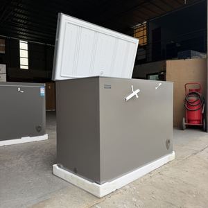 Hisesen Brand Small Size 203l/300l Chest Deep Freezer Gray Color Eu Standard Energy Saving Fast Cooling Single Door 220v - Product Image 3