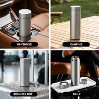 Gourde isotherme à double paroi en titane pur, anti-fuite, légère, pour une consommation saine, avec logo personnalisé
