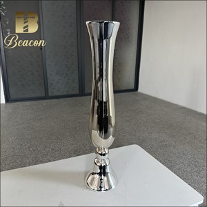 Hot Sale High Quality Wedding Centerpiece Tall Trumpet Transparent Glass <strong>Vases</strong> for <strong>Flower</strong> Arrangements - Product Image 6