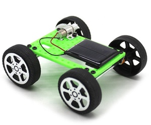 1 Juego Mini juguete alimentado por energía Solar DIY Kit de coche para los niños Gadget Hobby divertido de los niños juguetes para los niños las niñas kit de robot coche robot - Product Image 3