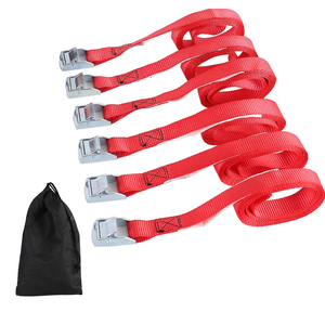 Ceinture <span class=keywords><strong>d</strong></span>'<span class=keywords><strong>arrimage</strong></span> en polyester de 1 "25mm avec sangles <span class=keywords><strong>d</strong></span>'<span class=keywords><strong>arrimage</strong></span> à boucle à came en métal - Product Image 1